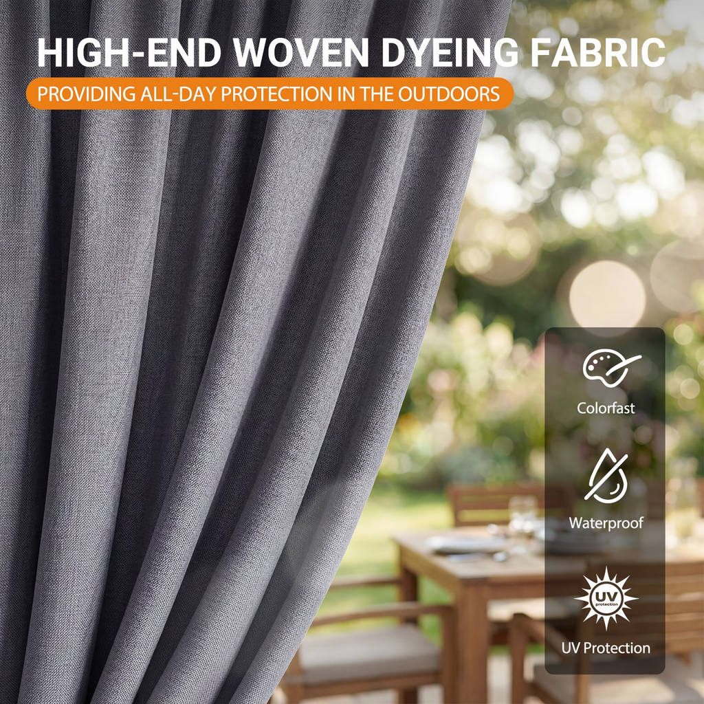 WUKHG 10' x 12' Hardtop Gazebo, Steel Shingle Double-Layer Roof, Iron Frame, with Curtains and Screen, Suitable for Patios, Gardens and Backyards